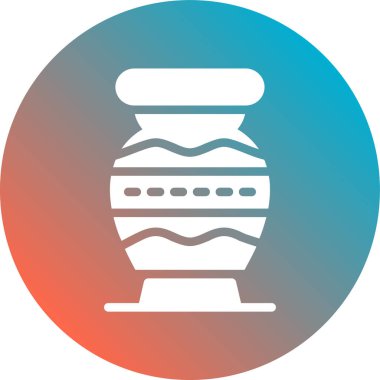 Modern simgenin vektör illüstrasyonu