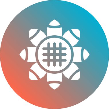 Modern simgenin vektör illüstrasyonu