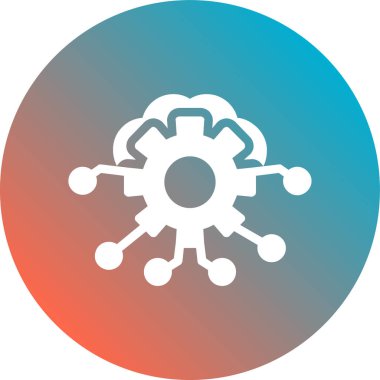 dişli vektör simgesi