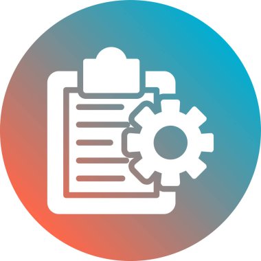 belge simgesi vektör illüstrasyonu