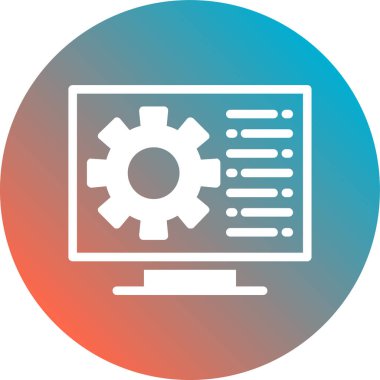 seo modern simgesinin vektör illüstrasyonu