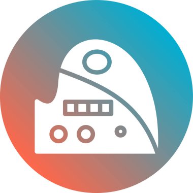 Modern b 'nin vektör illüstrasyonu eksik simgesi