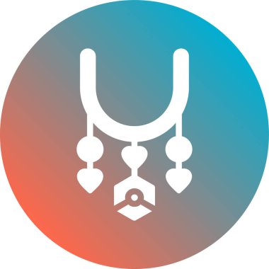 Uzun gölgeli beyaz çizgi ortaçağ miğferi ikonu. Ortaçağ silahı. Kırmızı daire düğmesi. vektör