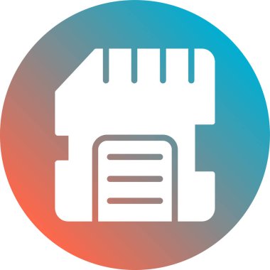 Modern b 'nin vektör illüstrasyonu eksik simgesi