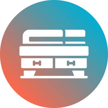 Modern b 'nin vektör illüstrasyonu eksik simgesi