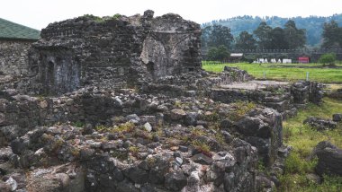 Gürcistan tarihindeki antik kale taş duvarları macerayı mahvetti