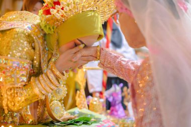 Düğünden önceki geleneğe Mappacci ya da Mappacci gecesi denir. Bu da ruhu arındırmak anlamına geliyor. Bugis dilindeki 