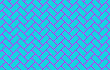 Tüm Mor ve Mavi Balık İllüzyon Resim Deseni