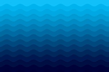 Soyut eğimli mavi dalga arkaplanı