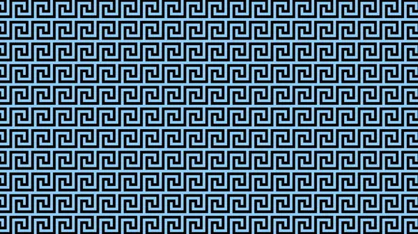 Yunan Meander Deseni. Yunan anahtar deseni. Geometrik çizgiler. Antik Yunan motifleriyle soyut desen. İllüzyon. Soyut arkaplan, moda, seramik fayanslar, tekstil süslemeleri, dokular.