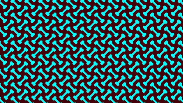 Kırmızı arkaplanda izole edilmiş şirin bir desen.