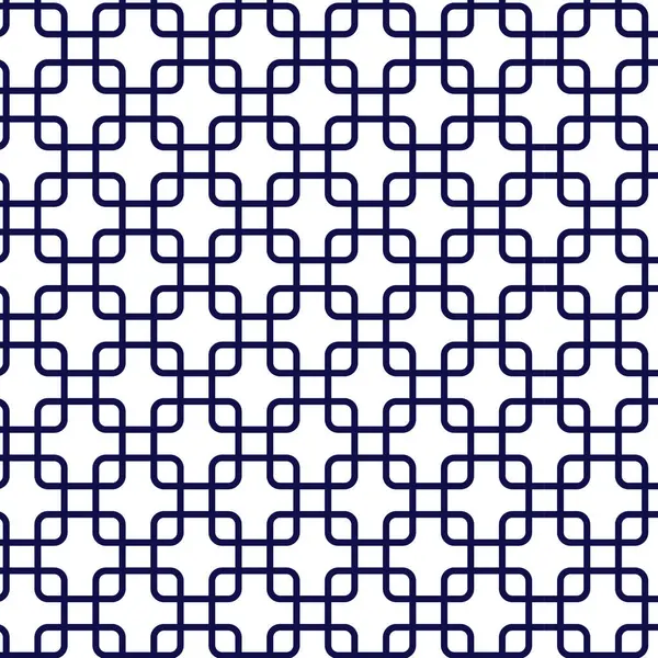 Zincir deseni, bağlı desen ya da kafes deseni. Birbirine kenetlenmiş yuvarlak köşeli kare şekillerden oluşur, düzgün ve zarif bir tekrar eden kafes deseni oluşturur.