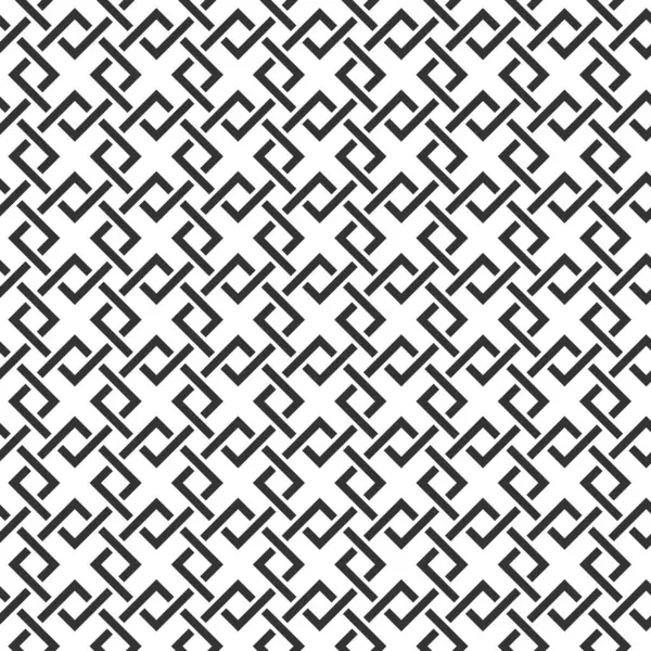 Beyaz arkaplana bağlanmadan Basit Geometrik Desen