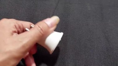 Siyah arkaplan üzerindeki Cas ışık ayarları