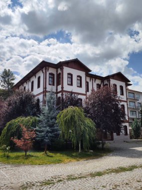 Eski şehrin güzel manzarası.