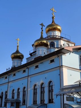 Almaty City 'deki Ortodoks Kilisesi 