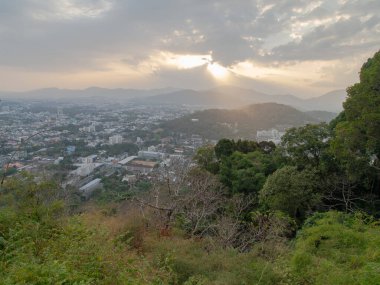 Tayland, Phuket 'teki Monkey Hill bakış açısı