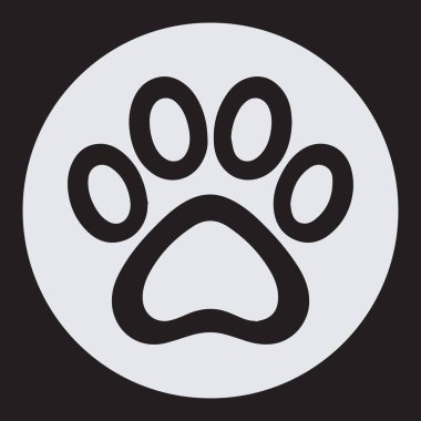 Köpek Pençesi Silüet Tasarımı 