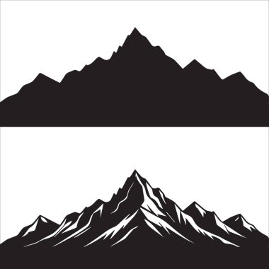 Dağ vektör çizimi dağ Clipart Design 