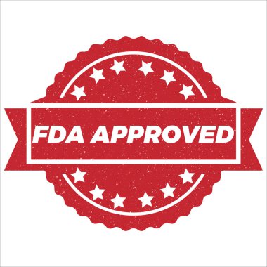  FDA onaylı simge grunge sıkıntılı biçimi.