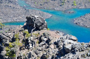 Baykal Gölü manzarası