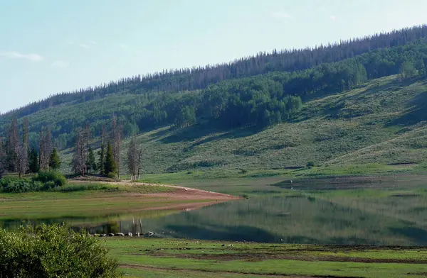 Doğa sahnesinin resimsel görüntüsü