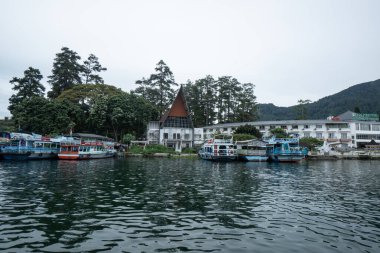 Toba Gölü manzarası, Parapat Kuzey Sumatra