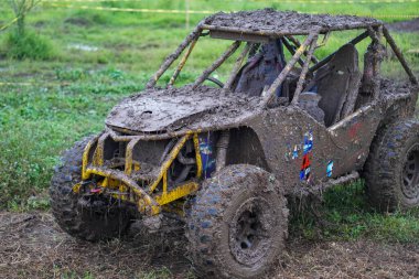 Banyumas naipliği, merkezi java ve Endonezya 'daki off-road aktivitelerinin güzelliği. 16 Ekim 2024 'te bir profesyonel tarafından çekilmiş. Güzel manzaralı harika bir off road.