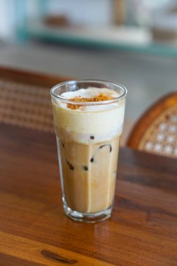 Purwokerto City, Central Java, Endonezya 'da Endonezya içkisinin güzel tadı. 10 Aralık 2024 'te bir profesyonel tarafından çekilmiştir. Endonezya kültürüyle güzel bir içki.