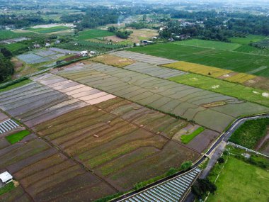 Banyumas Regency, Central Java, Endonezya 'daki Slamet Dağı' nın güzelliği. 15 Ocak 2025 'te bir profesyonel tarafından çekilmiş. Güzel manzaralı harika bir manzara.