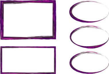 dark purple black colorful art sketchy abstract frames