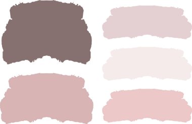 toz pembe çıplak renkler soyut metin kutusu afişleri koleksiyonu