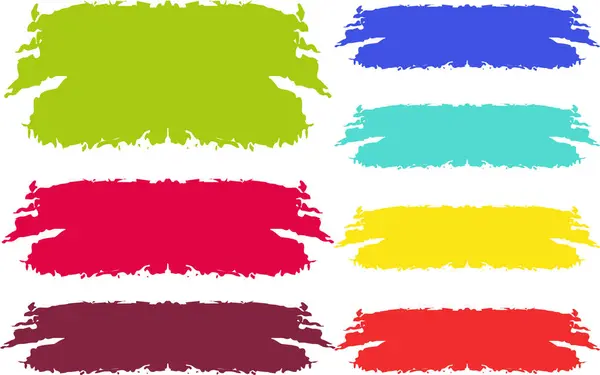 soyut çok renkli palet fırça darbeleri arkaplan vuruşları