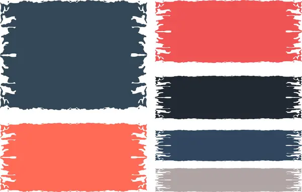 Renkli palet soyut desen fırça darbeleri arka plan