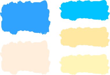 yazlık deniz renkleri soyut afişler metin kutusu fırça arkaplanı