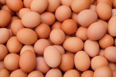 Soyut desen ve bir yığın tavuk yumurtasının dokusu. Grafik tasarımı için, 3B görüntüleme ve pankart arkaplanı