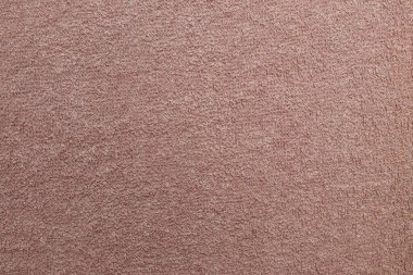 Kahverengi havlu kumaş yüzey soyut dokusu arkaplanı. Grafik tasarımı, 3D görüntüleme ve afiş arkaplanı için