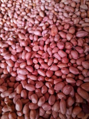Kabuksuz ve kabuksuz kırmızı fıstıklar yemek, arka plan ve doku için..