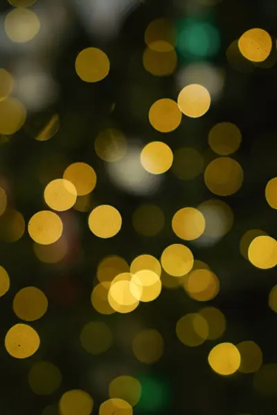 Bokeh ışıklarının soyut arkaplanı