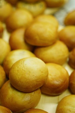 Lezzetli Asya yemeklerinin yakın görüntüsü