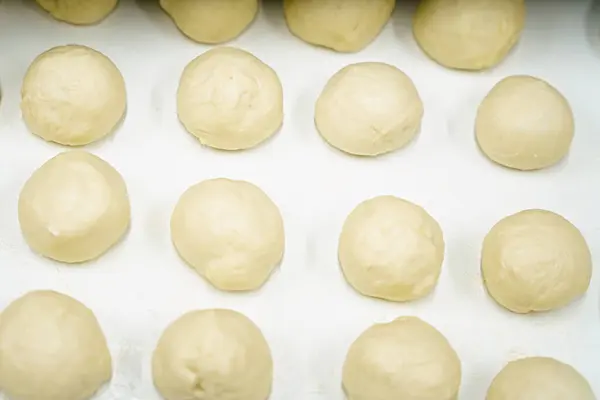 fresh raw dough for baking