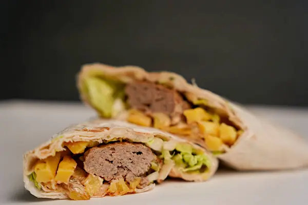 shawarma, donör, yemek, fast food, abur cubur, et, sebze, lavaş