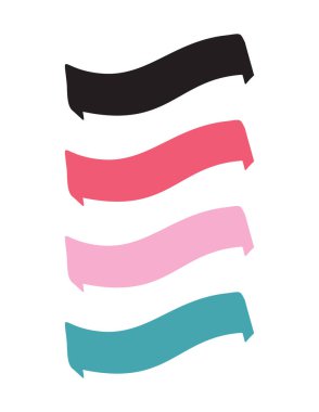 izole lgbt bayrak simgesi