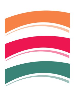 Çizgili renkli arkaplan