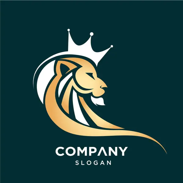 Aslan Logosu Vektör Tasarımı