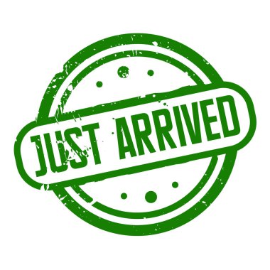 Sadece varış işareti. damga