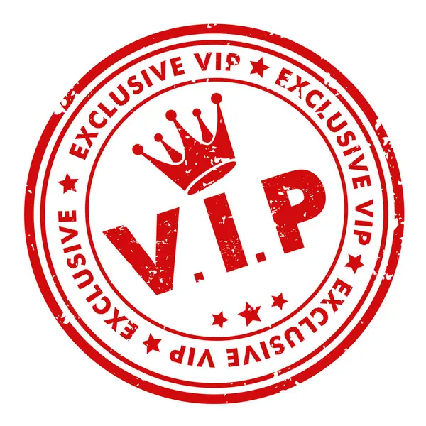 VIP kauçuk mühür vektörü