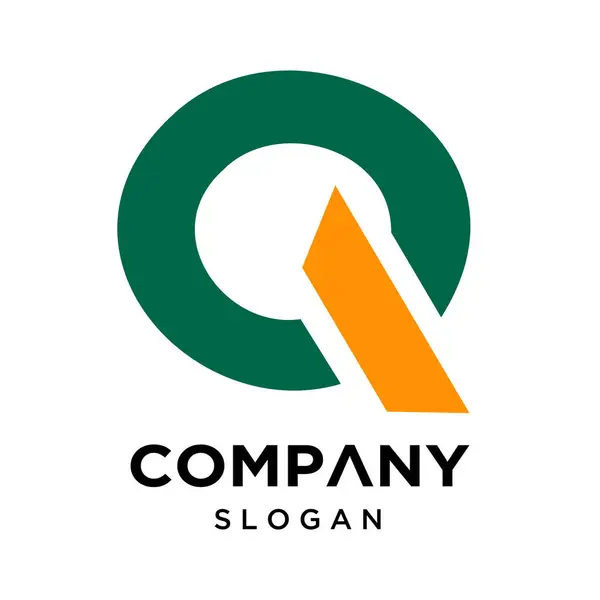 negatif boşluk ile ilk harf logo