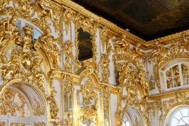 Catherine Sarayı Kehribar Altın Oda Saint Petersburg