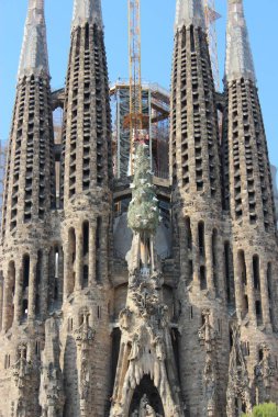 Sagrada Familia Antoni Gaudi Barselona İspanya